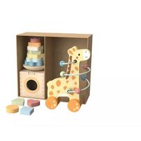 Tooy Toys: 3 viename žirafos dovanų rinkinys
