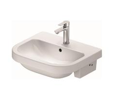Duravit 24035500002 - Įleidžiamas praustuvas D-CODE 55x45,5 cm keramika/blizgi balta