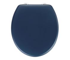 WENKO 25172100-WC tualeto sėdynė PRIMA 37x41 cm mėlyna/sidabrinė