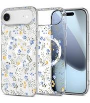 Skaidrus dėklas su gėlėmis Apple iPhone Air telefonui "Tech-Protect Flexair Magsafe Spring Flowers"