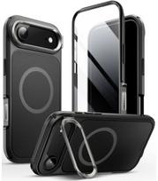 Juodas dėklas Apple iPhone Air telefonui "Supcase IBLSN Ares Flip MAG Magsafe"