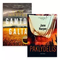 Jane Harper 2 knygų rinkinys: Paklydėlis + Gamtos galia