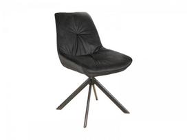 Kėdė BOOGIE VELVET JUODA