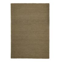 Rankų darbo khaki spalvos iš vilnos kilimas 120x170 cm Harris Boucle – Flair Rugs