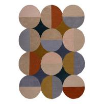 Rankų darbo iš vilnos kilimas 160x230 cm Mia Ellipse – Flair Rugs