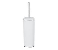 WENKO 24776100 - Tualeto šepetys ALASSIO 9,3x39,2 cm, nerūdijančio plieno/balta