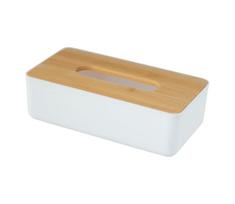 WENKO 25318100 - Kosmetikos dėžutė ROTELLO 24x12,7 cm balta/ruda