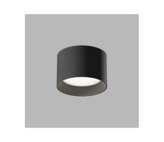 LED2 - LED taškinis šviestuvas ZETA ON LED/8W/230V 3000/3500/4000K skersmuo 9 cm juodas