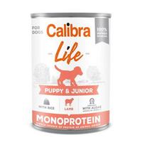 CALIBRA Dog Life Puppy and Junior Lamb  and  rice - drėgnas ėdalas šunims - 400g