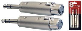 Stagg AC-XFPMSH, Aux 6.3 mm M/XLR F