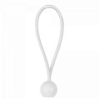 Elastinė guma su burbuliuku Bradas BUNGEE CORD BALL, 15 cm, 10 vnt., balta