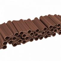 Klipsai tvoros juostai Bradas Solid, 4.75 cm, 40 vnt., ruda