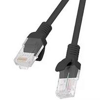 Lanberg Patchcord RJ45 Cat. 5e UTP Cable, 1.5m, Black PCU5-10CC-0150-BK