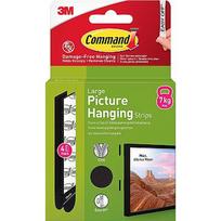 3M Command Strips Large 4pcs, black 7100337186