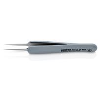 Pincetas antistatinis ESD dengtas guma 112mm 92 21 13 ESD Knipex