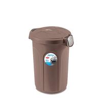 Šiukšliadėžė su užspaudžiamu dangčiu 23 l Jerry 37x32x46 cm Italija STEFANPLAST