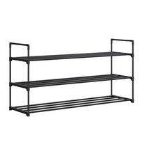3-Tier Shoe Rack Space Saving Shoe Organizer Closet Entryway Bathroom Holds 15 Pairs Sneakers Heels Boots Durable Plastic Shelf United States