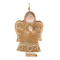 Iš keramikos eglutės papuošimas 8 cm Angel – Dakls