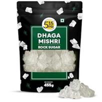 5:15PM Dhaga Mishri 455g | Cukraus kristalai (rock sugar) | Mishri Dhaga gryni siūlų kristalai | Dhage Wali Mishri | Saldainių siūlų kristalai – 455g