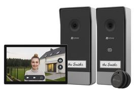 Telefonspynės komplektas EZVIZ CS-HP7 (3MP, 1 ekranas, 2 telefonspynės)