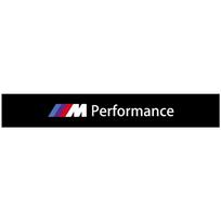 Automobilio priekinio stiklo lipdukai, priekinė ir galinė dekoratyvinė emblema, skirta BMW M E34 E36 E60 E90 E46 E39 E70 F10 F20 F30 X5 X6 X1 M3 M5 M6 E71 F01 F02 F87