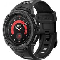 Spigen 45mm Rugged Armor Pro dėklas su dirželiu Galaxy Watch 5 Pro juodas
