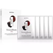KORIKA - FermentBeauty Wine anti-aging sheet mask set 5 × 20 g
