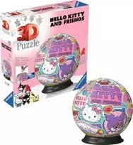 Puzzle 3D Ball Hello Kitty