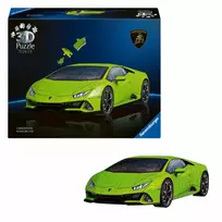 Puzzle 3D 158 pieces Lamborghini Huracan EVO Verde