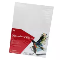 Akvarelinis popierius College, A4, 200g, neklijuoti lapai, 100 lapų