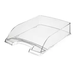 Dokumentų lentynėlė Leitz Plus Standart, A4, plastikinė, skaidri