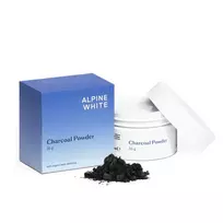 ALPINE WHITE_Charcoal Powder dantų valymo milteliai su aktyvintąja anglimi 30g