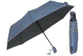 Moteriškas automatinis skėtis PARASOL, mėlynas metalikas