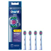 Oral-B Pro 3D White replacement brush heads, 4 count (894750)