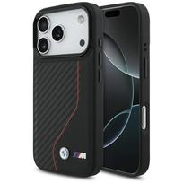 BMW M Carbon Line  AND  Logo MagSafe Case for iPhone 17 Pro, red