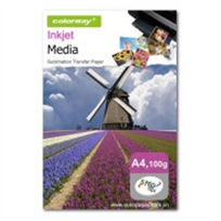 ColorWay PSM100100A4 | 100 g/m² | A4 | A4 | 100-piece sublimation photo paper.