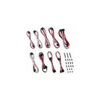 CableMod Zestaw kabli, Biało-Red (ZUAD-1024) | ZUAD-1024 | 0716894294127