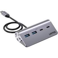 Unitek HUB USB-C 2X USB-C 2X USB-A 5GBPS ALU H1337AGY01