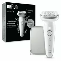 Braun Silk-épil 9 9-011 40 pincetai Sidabras, Balta