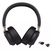 Yealink BH76 Plus Teams USB-C/A Laisvų rankų įranga Bevielis Su lankeliu Skambučiai / muzika USB Type-C / USB Type-A Bluetooth Juoda