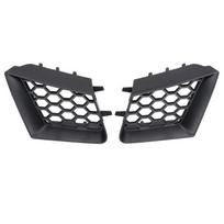 1 pora Automobilio priekinio buferio viršutinių grotelių pakeitimas Kairė Dešinė Matinė juoda Spalva Seat Ibiza Cordoba Typ 6L 2002 2003 2004 2005-2009