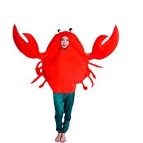 Suaugusių pora Juokingas krabo kostiumas Mielas gyvūno vaidmenų žaidimas Cosplay kostiumas Vakarėlio apranga Vyrams ir moterims 51*41*25cm