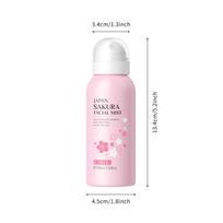 LAIKOU Sakura tonikas drėkinantis, švelniai atkuriantis, šviesinantis odą, gerinantis švytėjimą, serumo toniko purškalas 100 ml Sakura