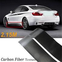 Anglies Pluošto Tekstūros Šoninės Sijonų Lipdukas BMW 3 4 5 Serijoms F30 F31 F32