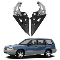 Automobilio priekinių kairės ir dešinės durų kampo surinkimo RINKINYS Subaru Forester 61158SA000 black