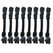 8 vnt. LQ4 LQ9 4.8 5.3 6.0 laidyno adapteriai į LS1 LS6 LT1 EV1 purkštukus