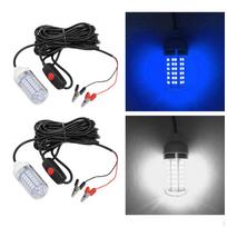 IP68 atsparus vandeniui 12V LED povandeninis žvejybos žibintas, pritraukiantis kalmarus