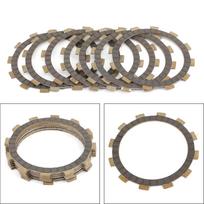 Sankabos trinties plokštelių komplektas Suzuki GSX400 GS450 GS500 RGV250 1980-2011