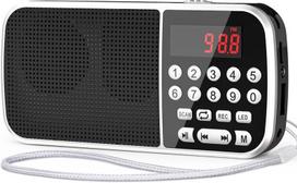 Skaitmeninis AM/FM radijas Bluetooth 5.3, 2000mAh, TF/USB, 1 vnt
