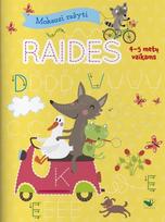 Mokausi rašyti raides 4-5 metų vaikams